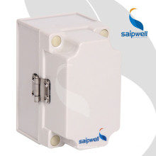 Caja de inyección de plástico Saipwell personalizada de alto rendimiento con bisagra y cerrojo (varios tamaños disponibles)